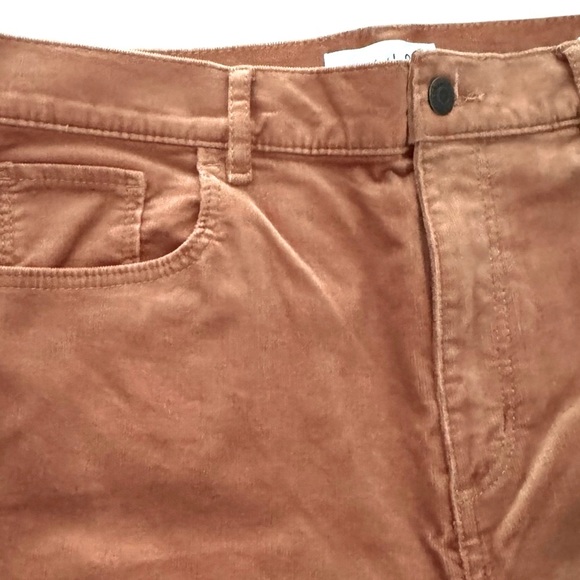 LOFT Size 30/10 Nutmeg High Waist Skinny Corduroy Jeans Cotton-Modal-Spandex - Picture 5 of 8